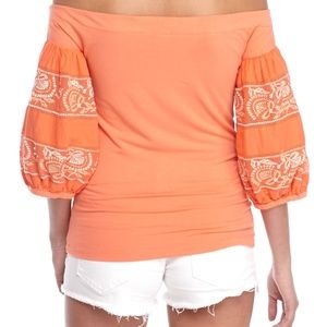 🆕  Free People Rock With It Off-the-shoulder Top